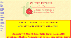 Desktop Screenshot of cactus-esterel.com